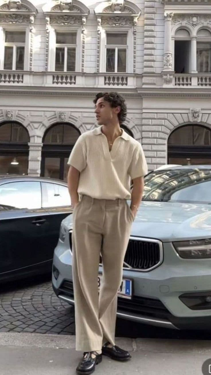 Pantalon de Hombre Cafe