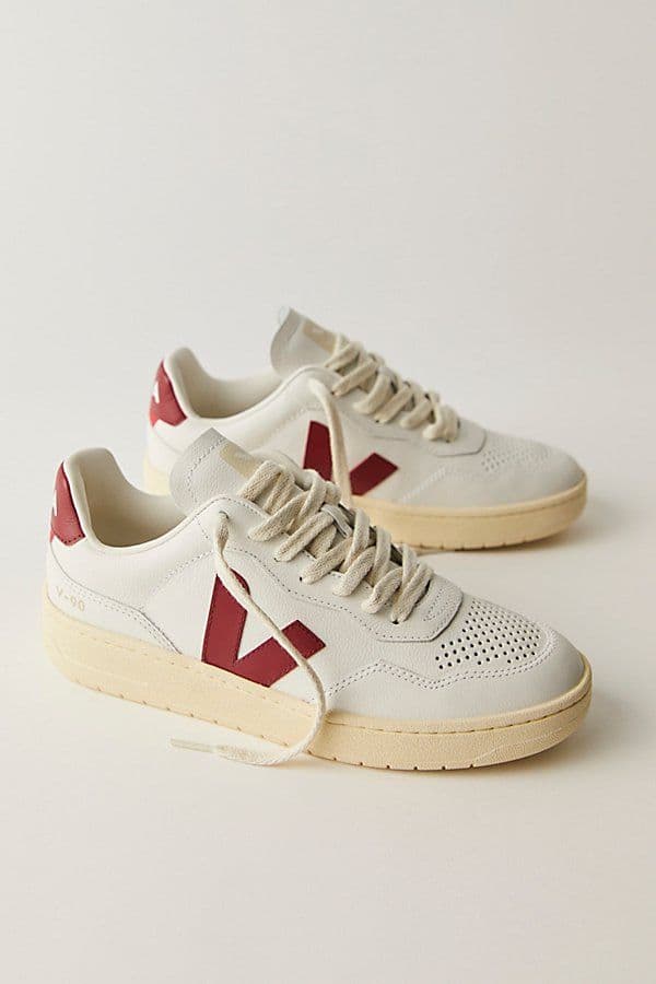 Veja V-90 Sneakers at Free People in Red
